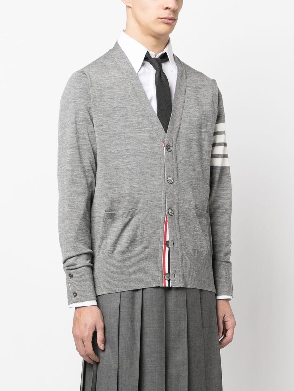 Thom Browne THOM BROWNE- Wool Cardigan