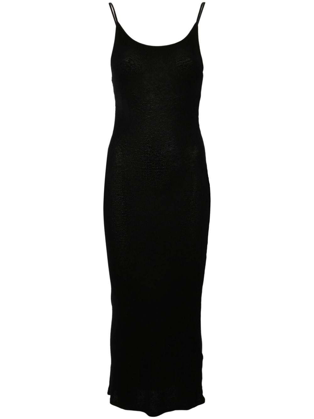 Majestic MAJESTIC- Ribbed Viscose Long Dress