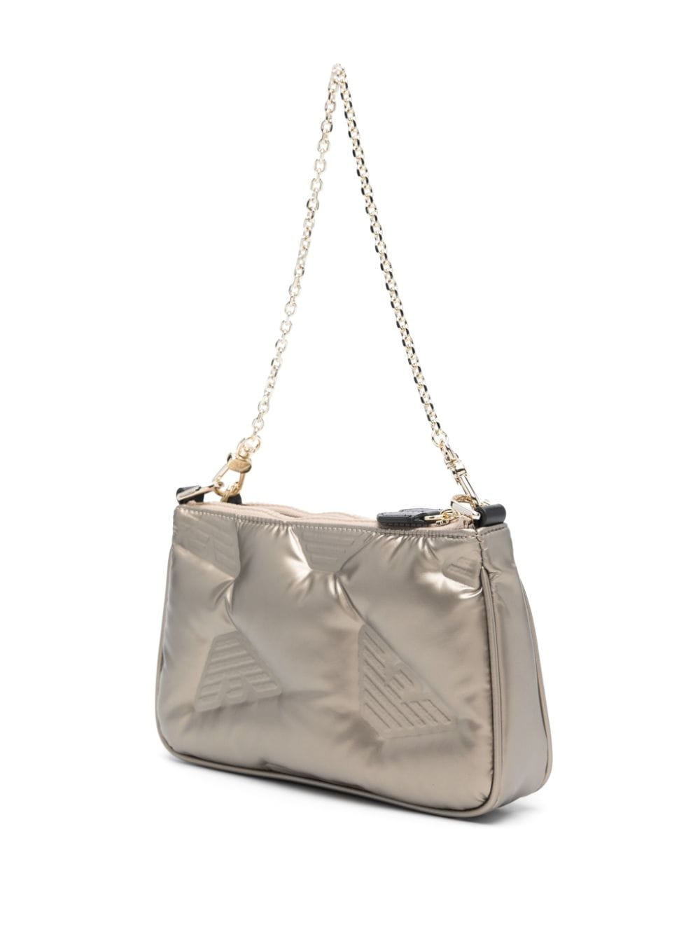 Emporio Armani EMPORIO ARMANI- Metallic Effect Shoulder Bag