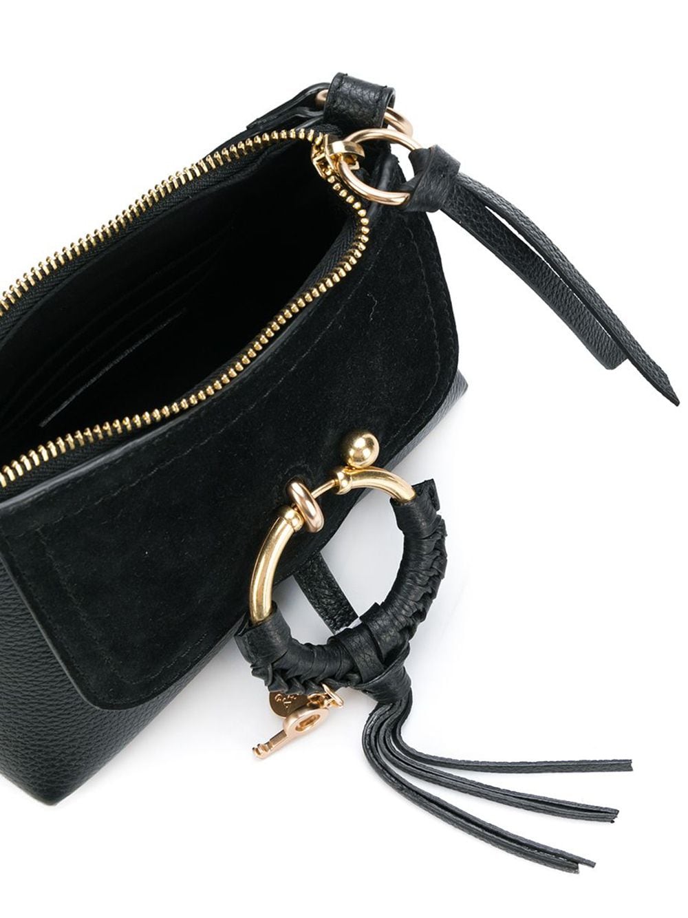 See By Chloé SEE BY CHLOÉ- Joan Mini Leather Crossbody Bag