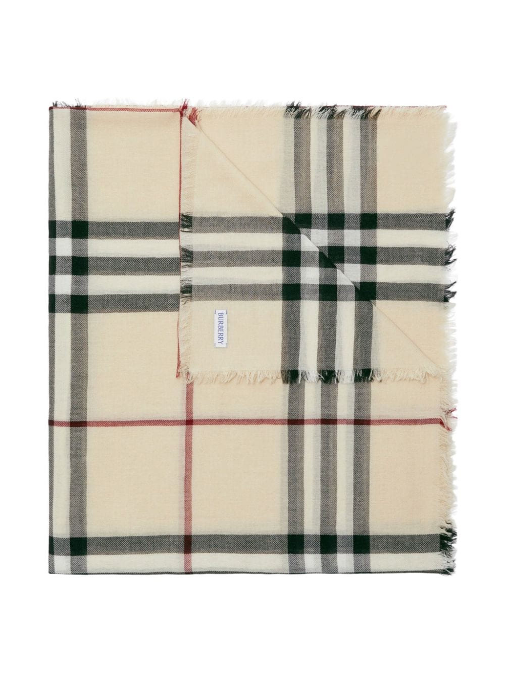 Burberry BURBERRY- Giant Check Wool Scarf