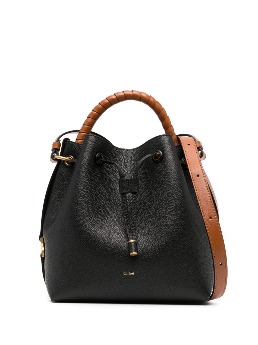 Chloé CHLOÉ- Marcie Leather Bucket Bag