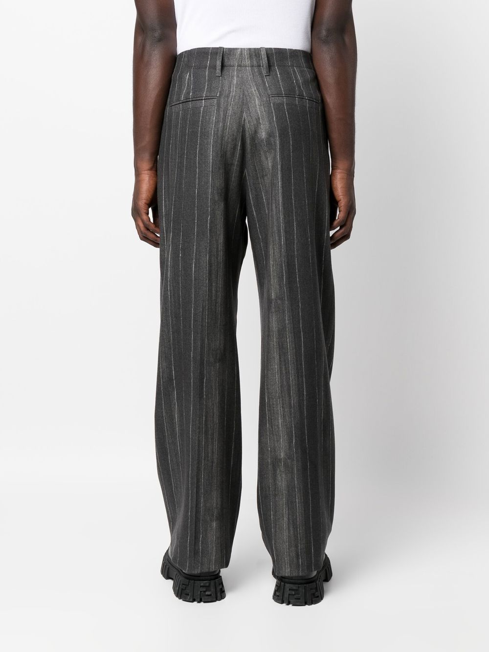 Versace VERSACE- Flannel Trousers