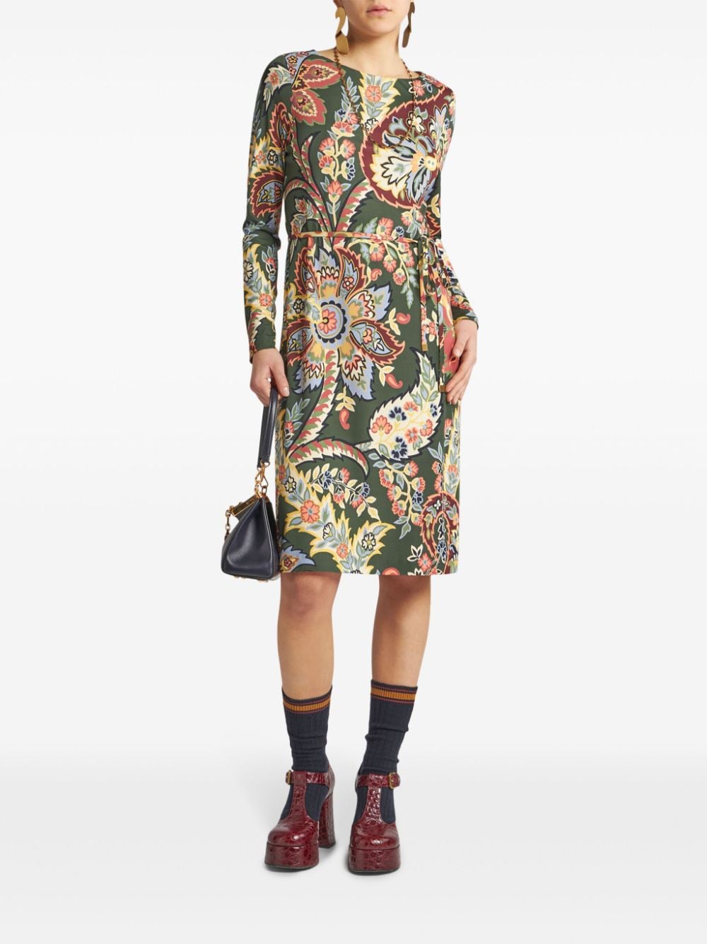 Etro ETRO- Printed Midi Dress