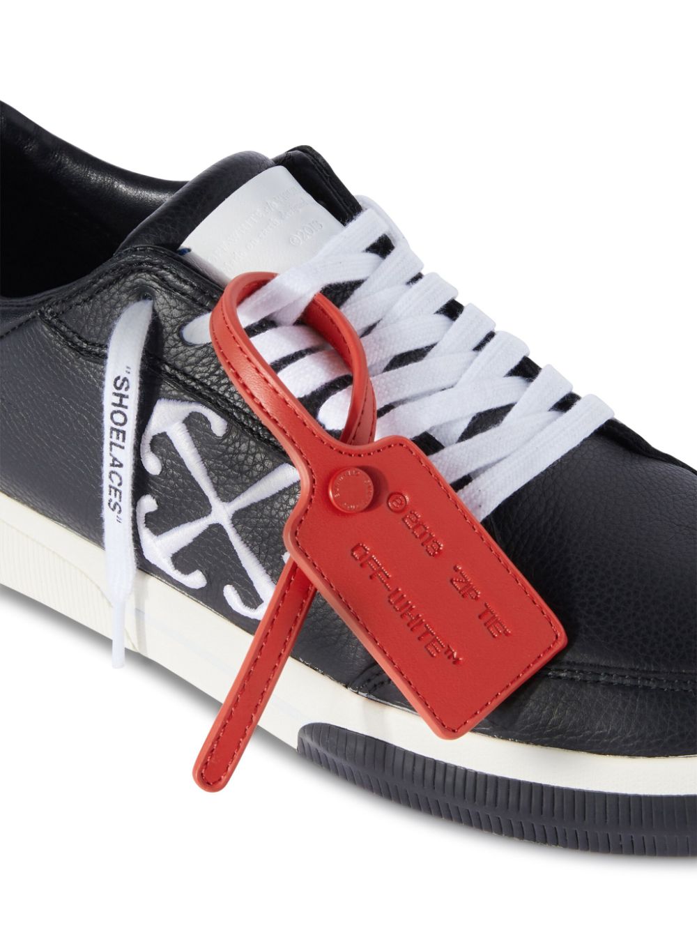 OFF-WHITE OFF-WHITE- Leather Sneaker With Logo