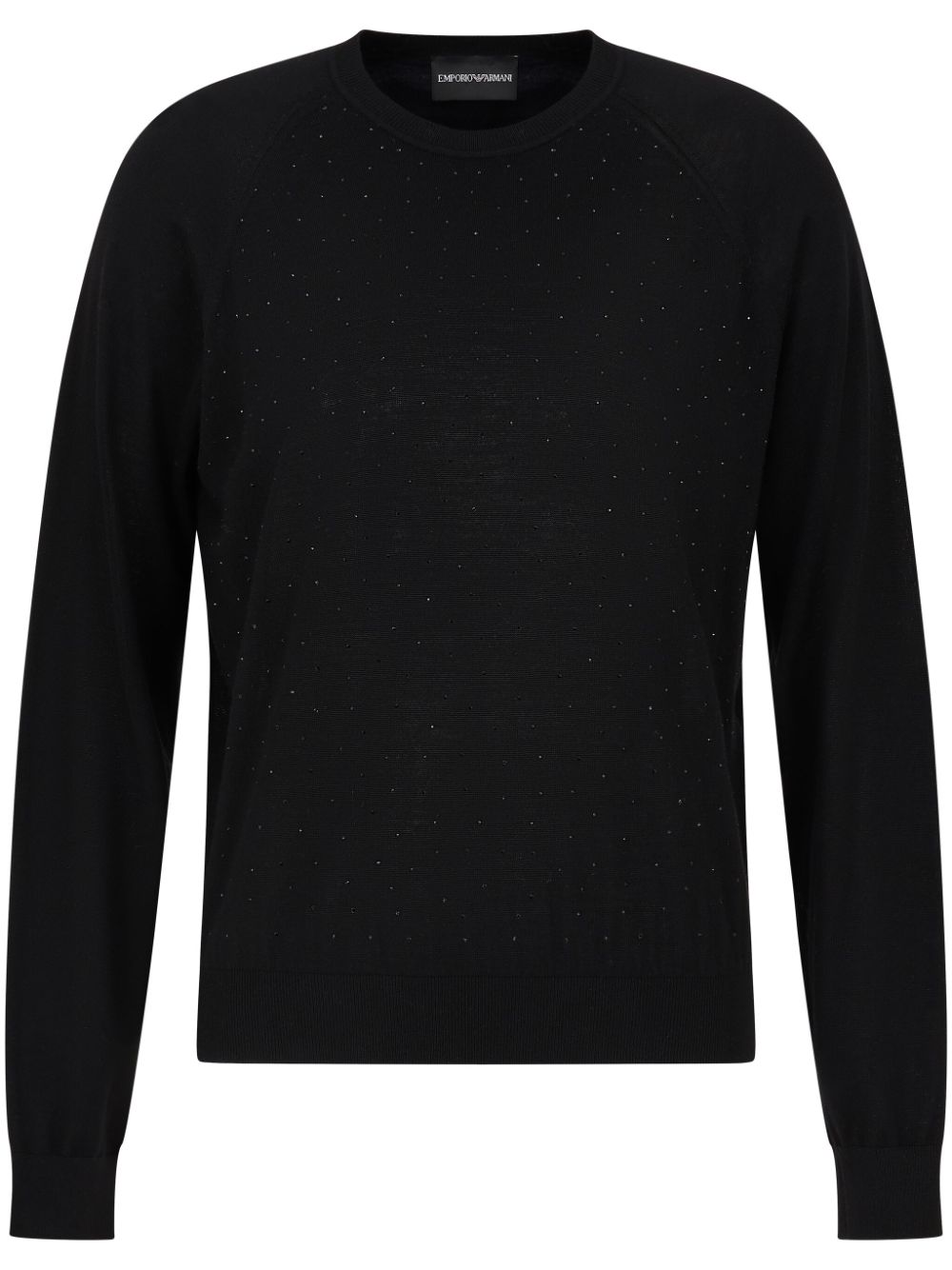 Emporio Armani EMPORIO ARMANI- Logo Wool Sweater