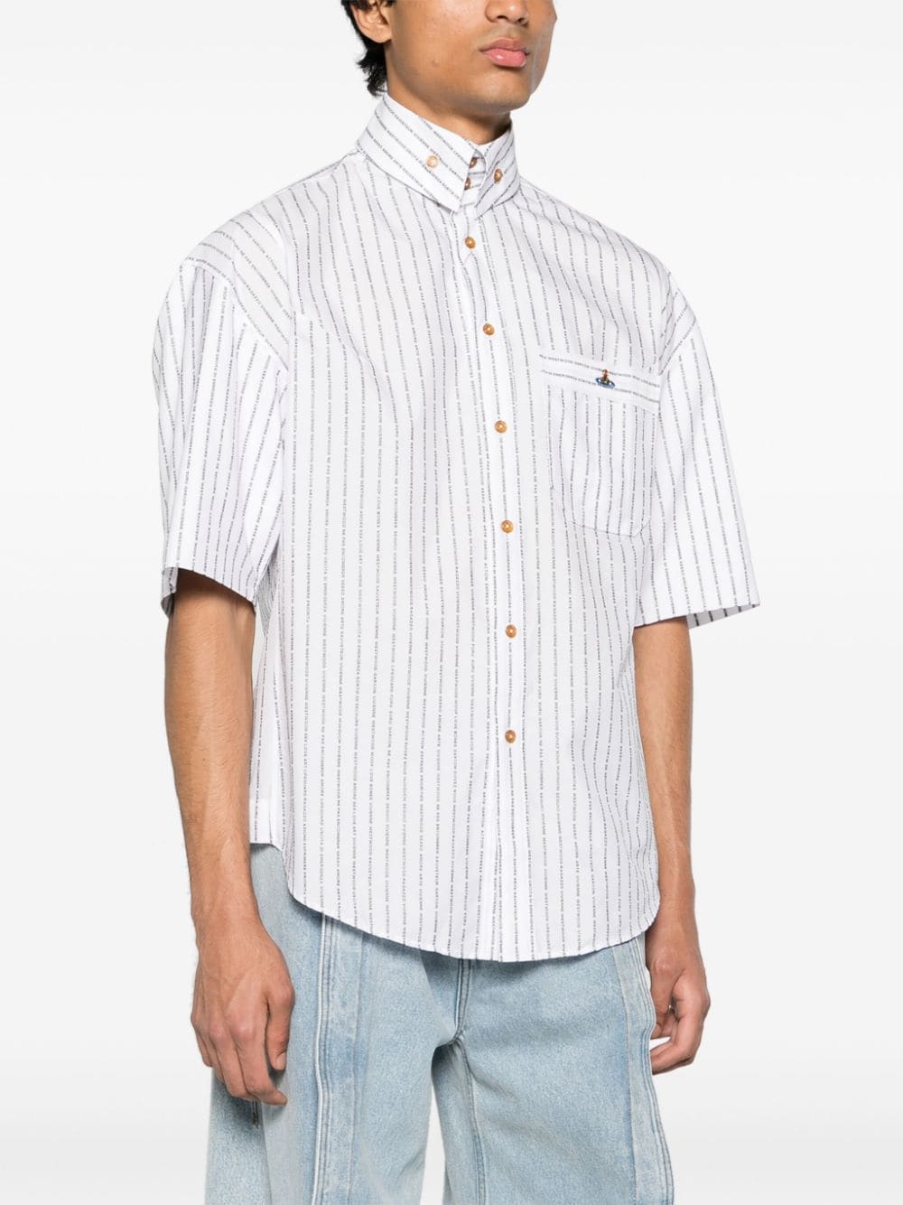 Vivienne Westwood VIVIENNE WESTWOOD- Shirt With Stripes