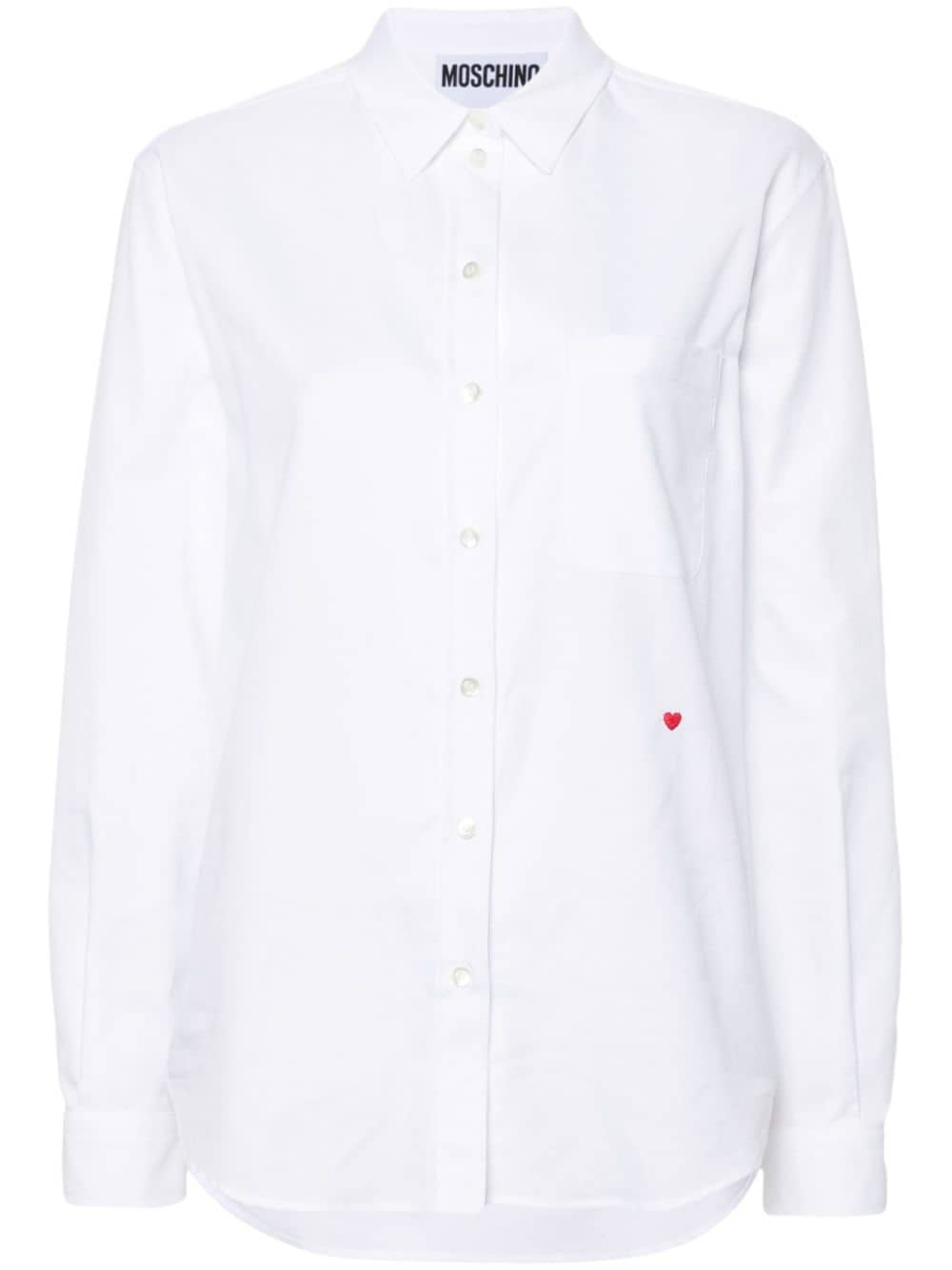 Moschino MOSCHINO- Cotton Oxford Shirt