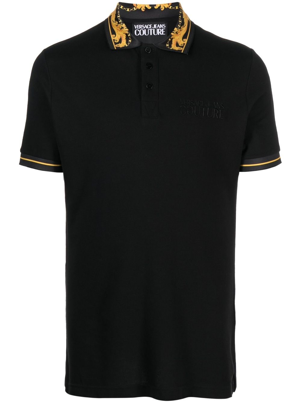 Versace Jeans Couture VERSACE JEANS COUTURE- Polo In Cotton With Logo