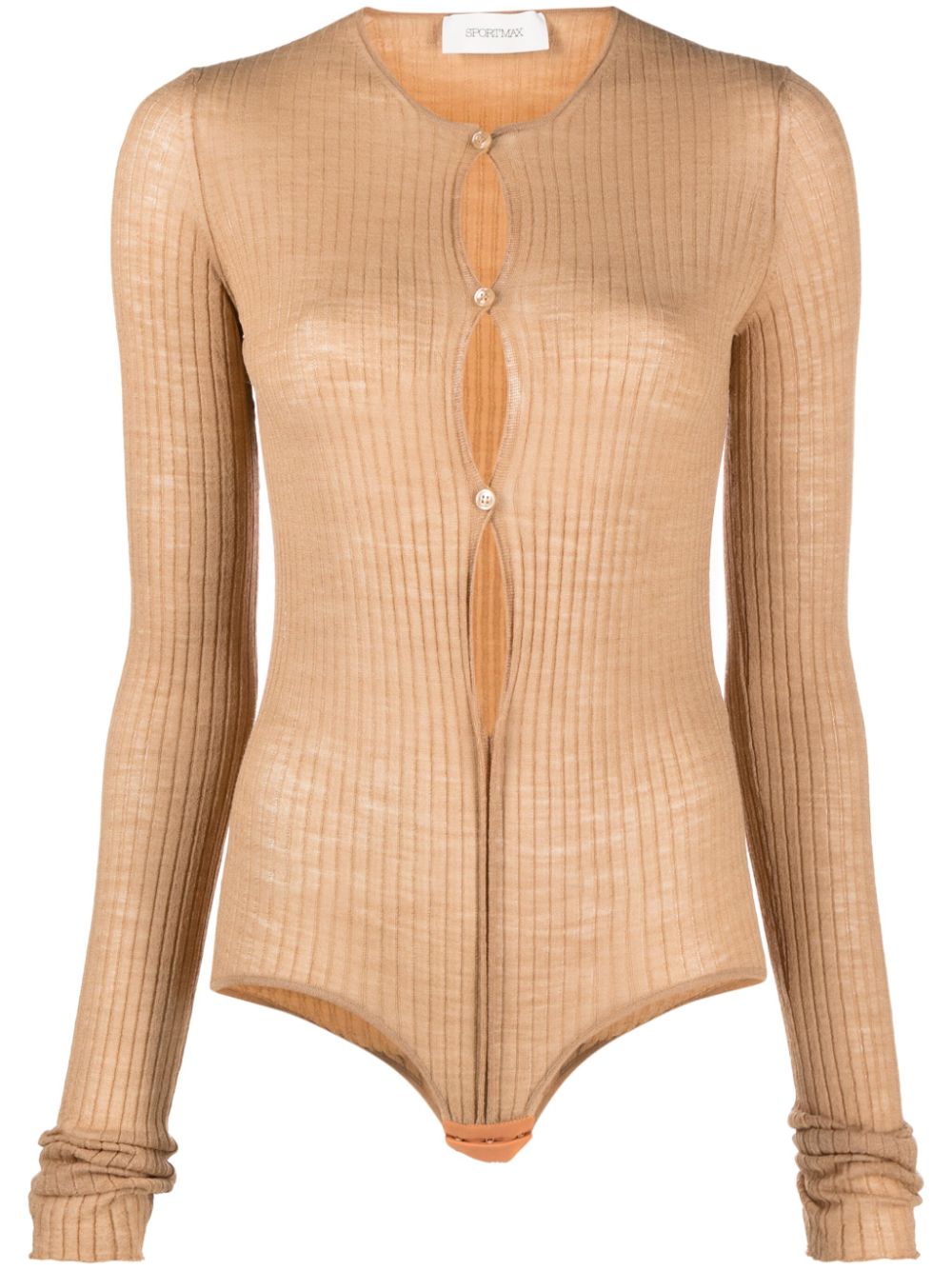 Sportmax SPORTMAX- Wool Blend Bodysuit