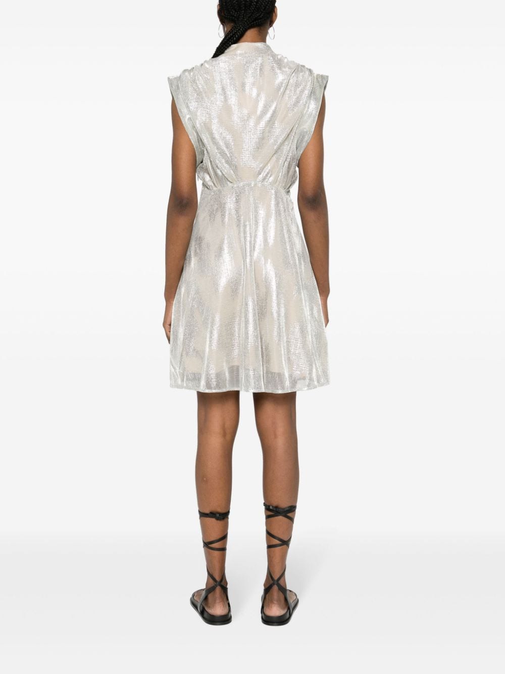 Iro IRO- Laminated Effect Shor Dress