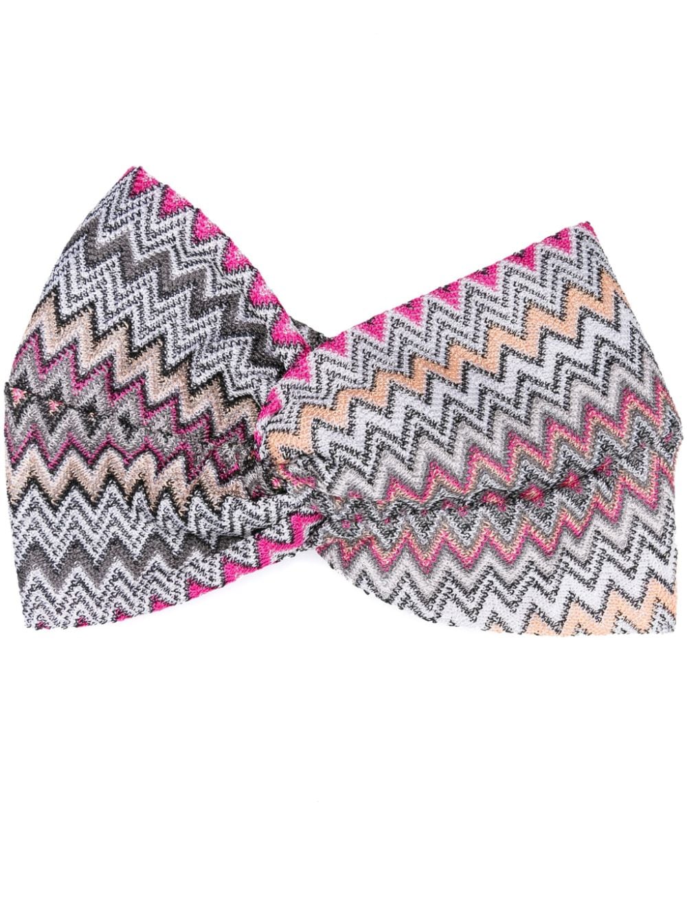 Missoni MISSONI- Zigzag Pattern Hair Band