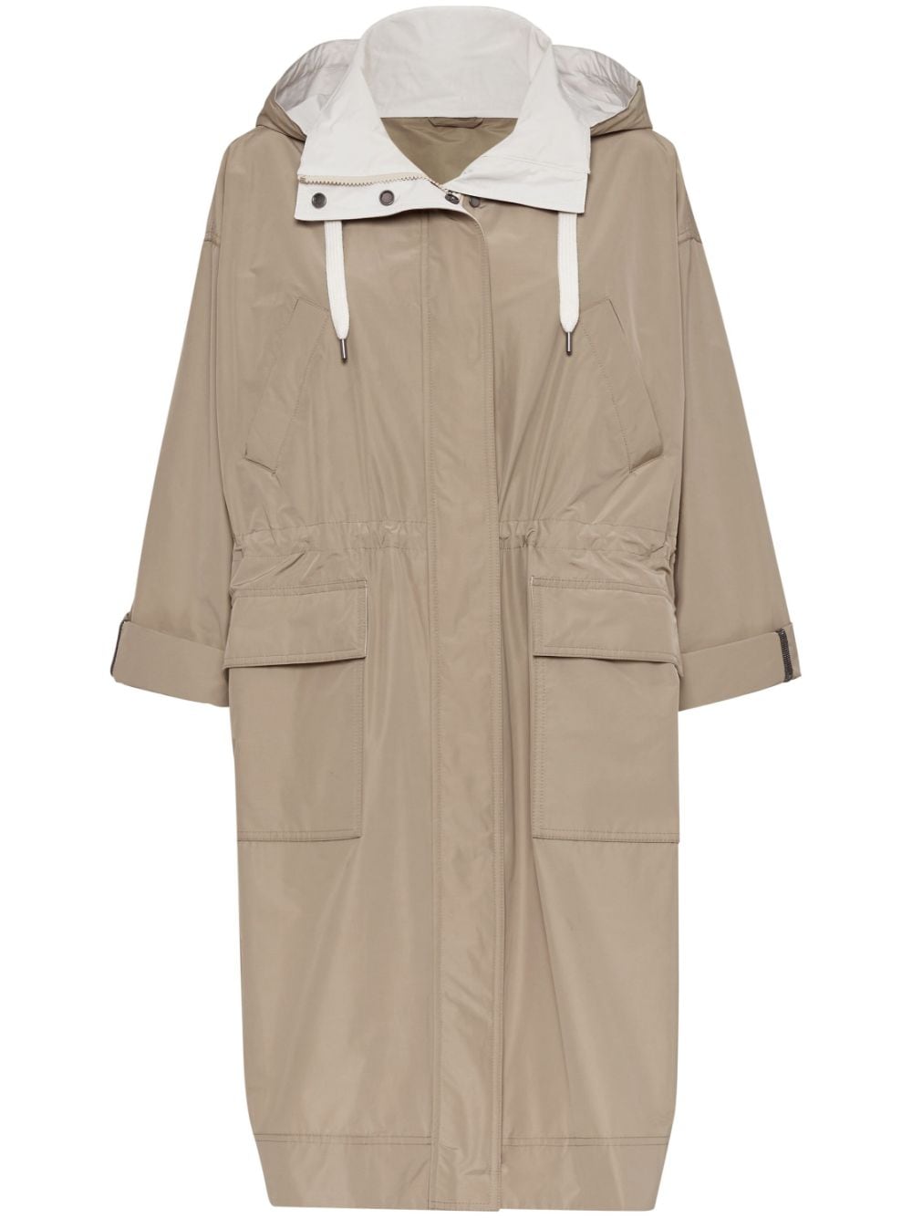 Brunello Cucinelli BRUNELLO CUCINELLI- Water Resistant Parka Coat