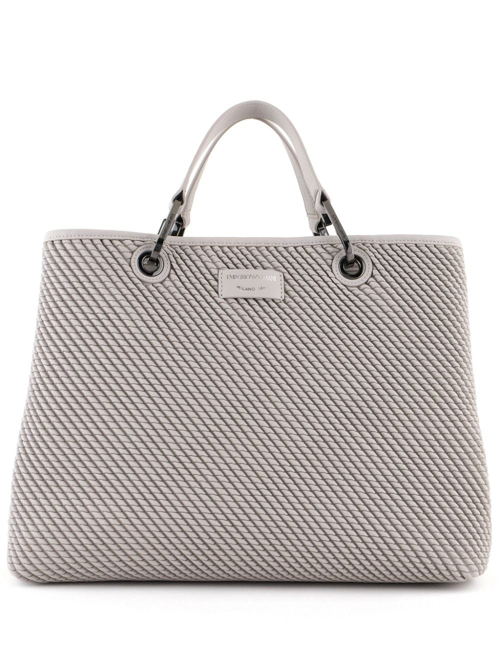 Emporio Armani EMPORIO ARMANI- Embossed Tote Bag