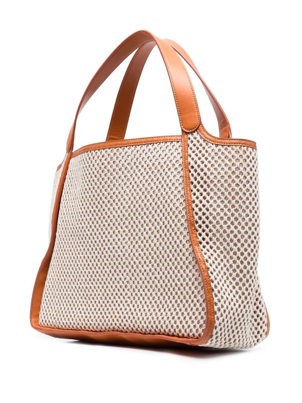 Stella McCartney STELLA MCCARTNEY- Stella Logo Cotton Tote Bag