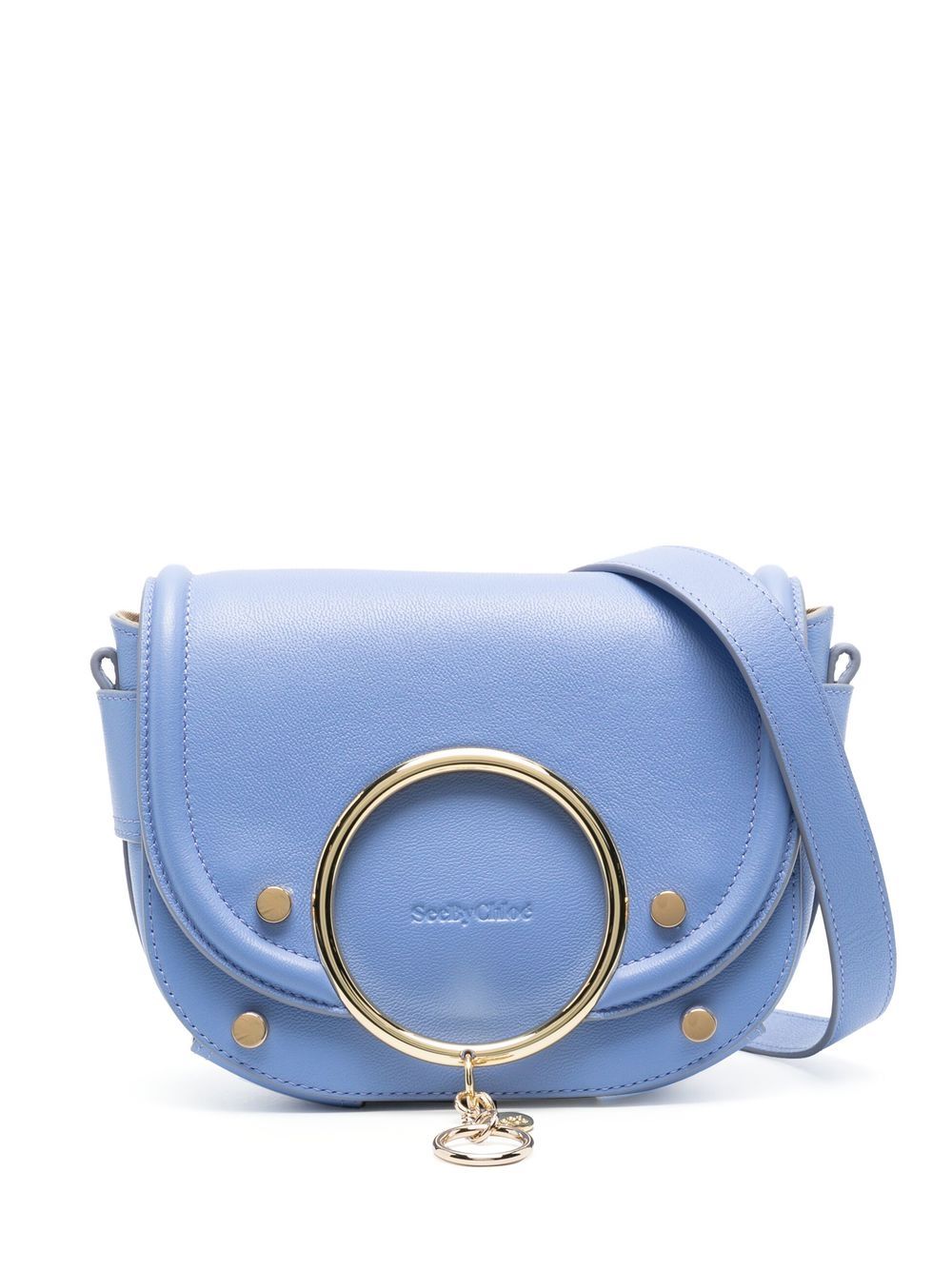 See By Chloé SEE BY CHLOÉ- Mara Mini Leather Crossbody Bag