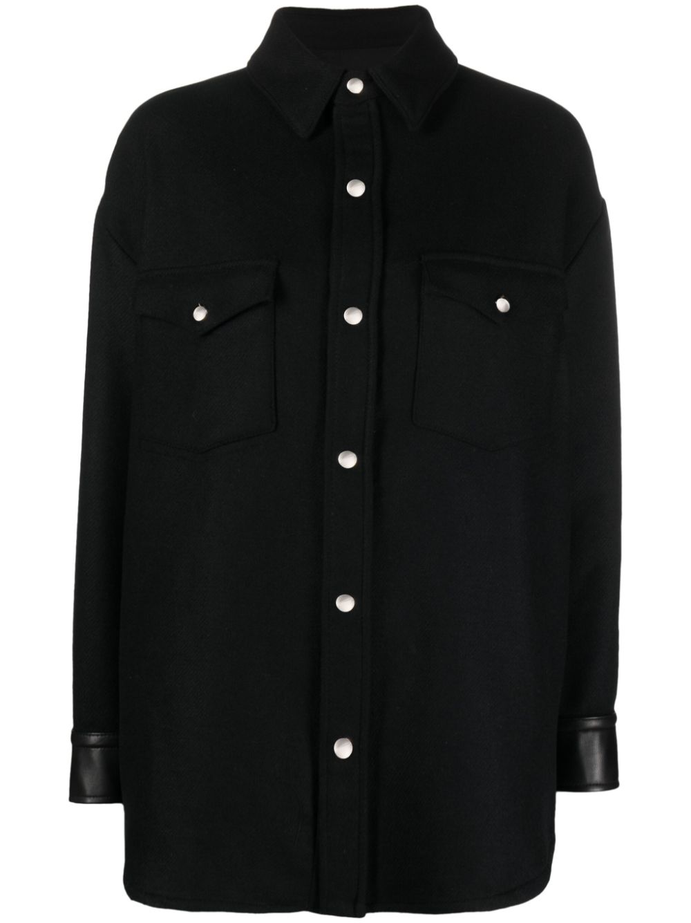 Iro IRO- Ulysse Wool Blend Overshirt