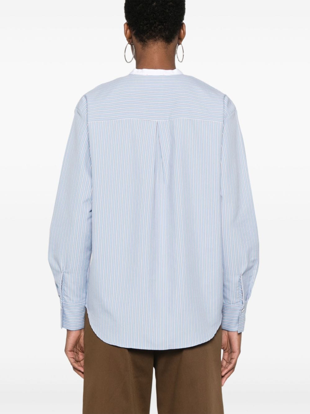 Forte Forte FORTE FORTE- Cotton Blend Striped Shirt