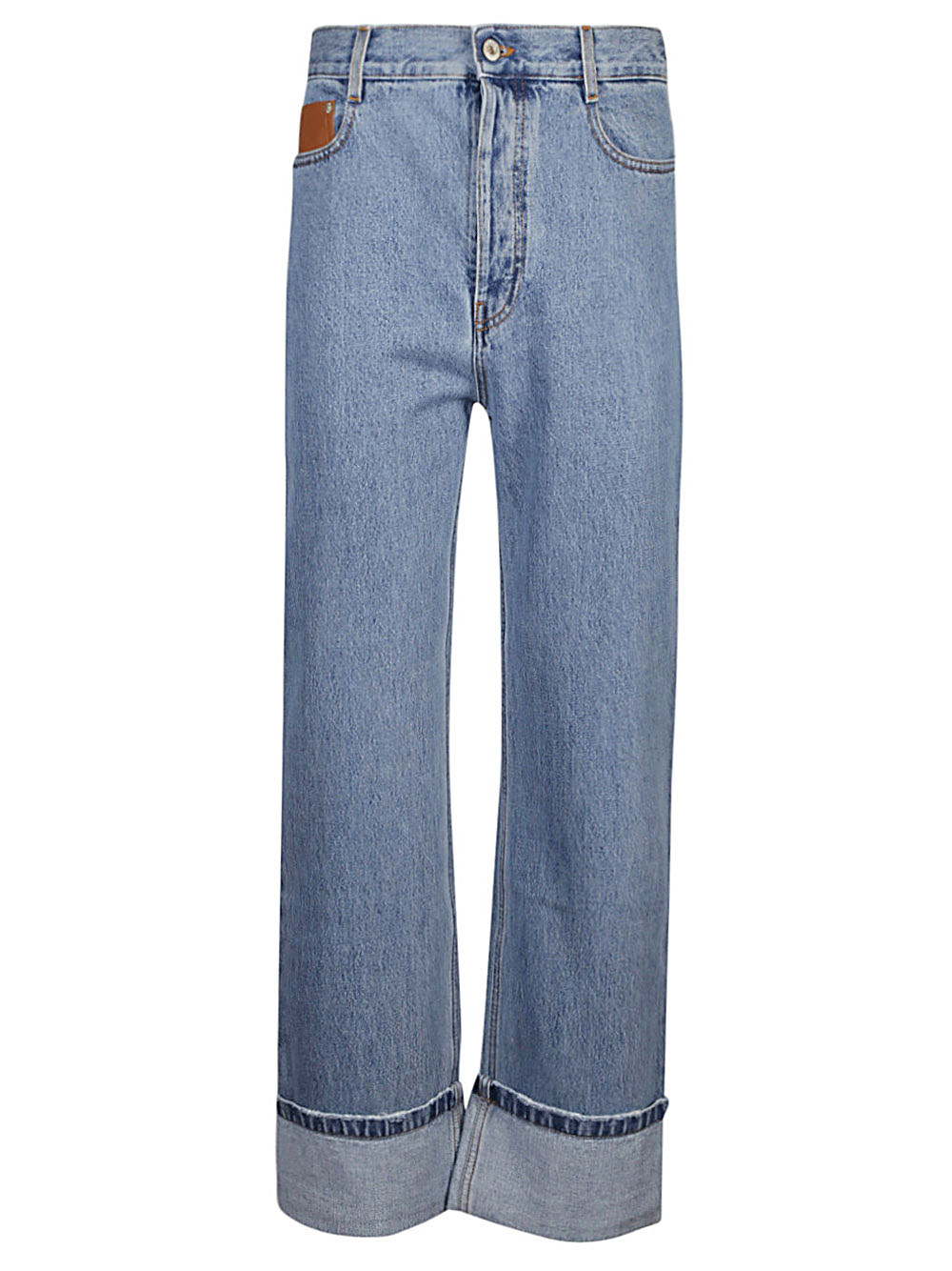 Loewe LOEWE- Fisherman Turn Up Denim Jeans