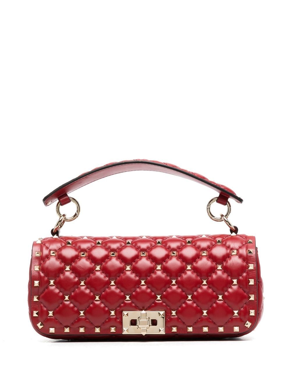 VALENTINO GARAVANI VALENTINO GARAVANI- Rockstud Spike Small Leather Shoulder Bag