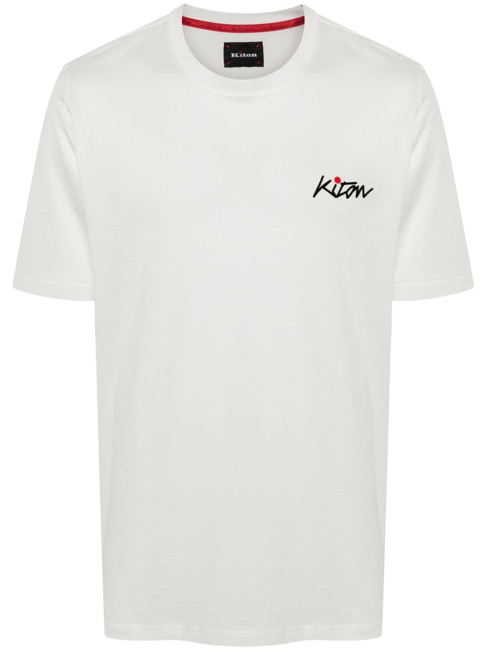 Kiton KITON- Logo Cotton T-shirt