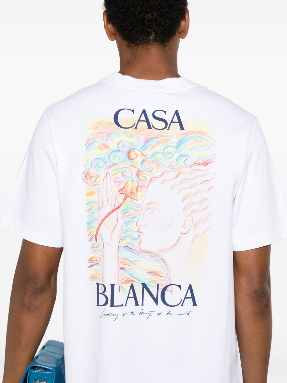 Casablanca CASABLANCA- Cotton T-shirt With Print