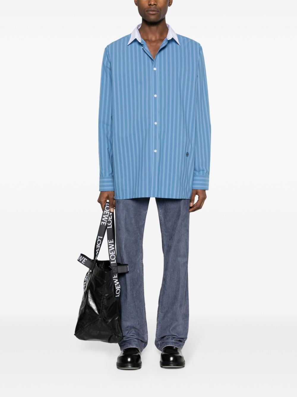 Loewe LOEWE- Striped Cotton Shirt