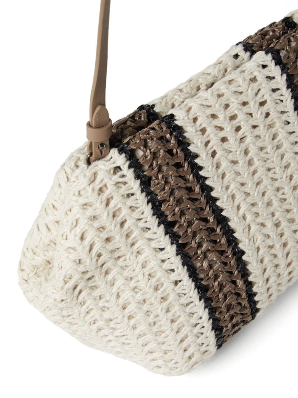 Brunello Cucinelli BRUNELLO CUCINELLI- Cotton Raffia Handbag