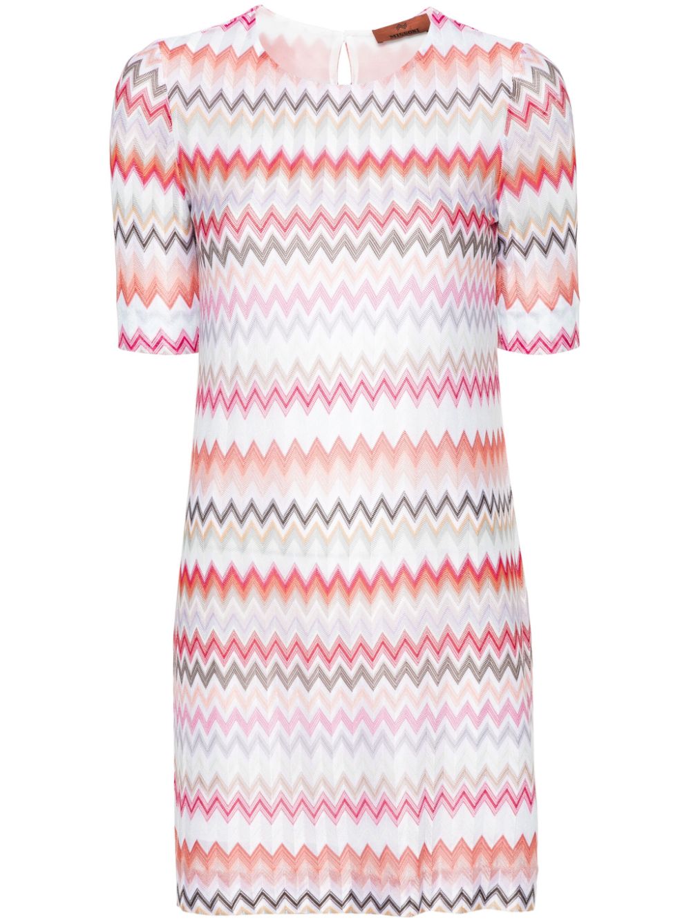 Missoni MISSONI- Zigzag Pattern Short Dress