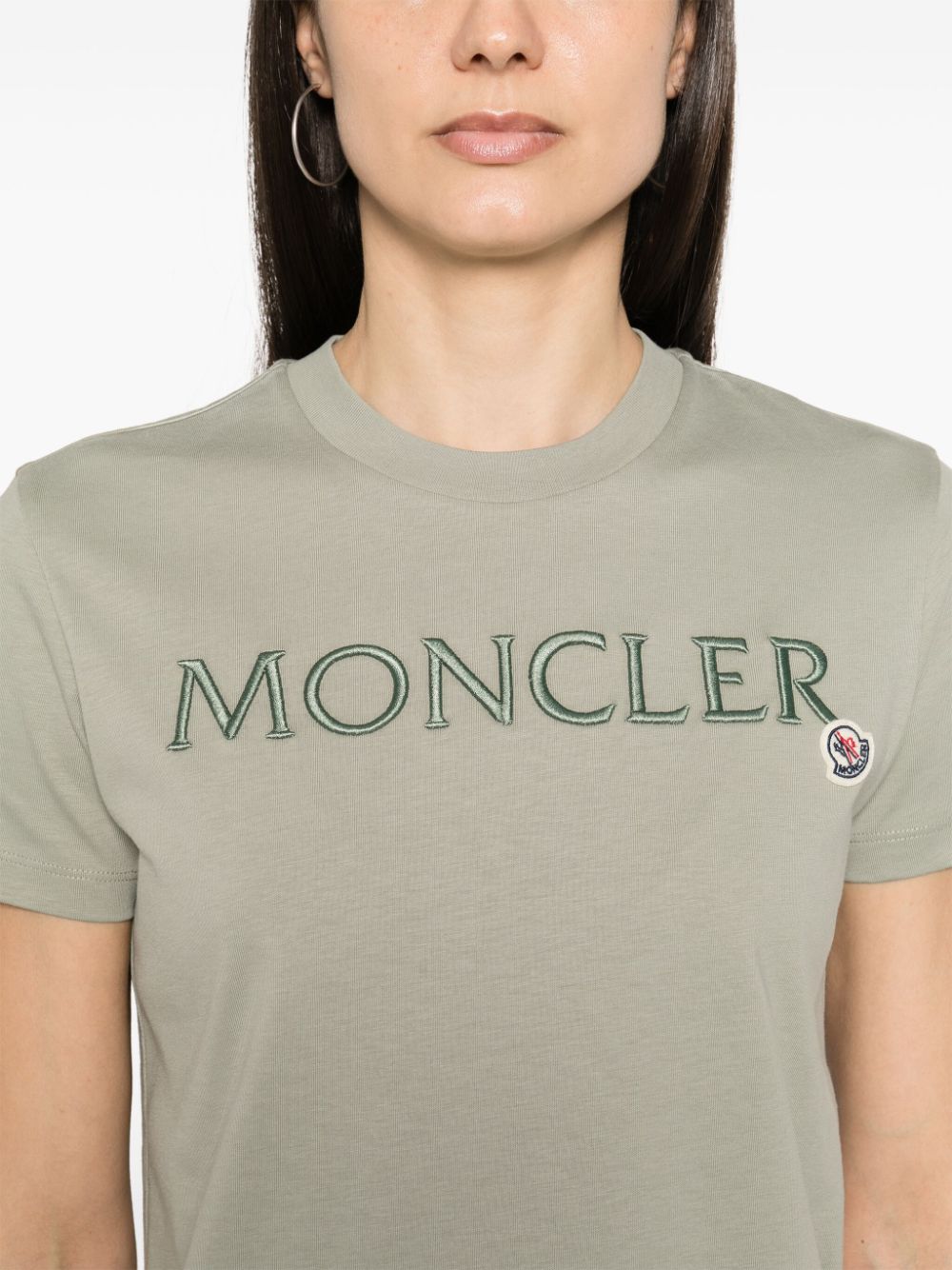 Moncler MONCLER- Logo Cotton T-shirt