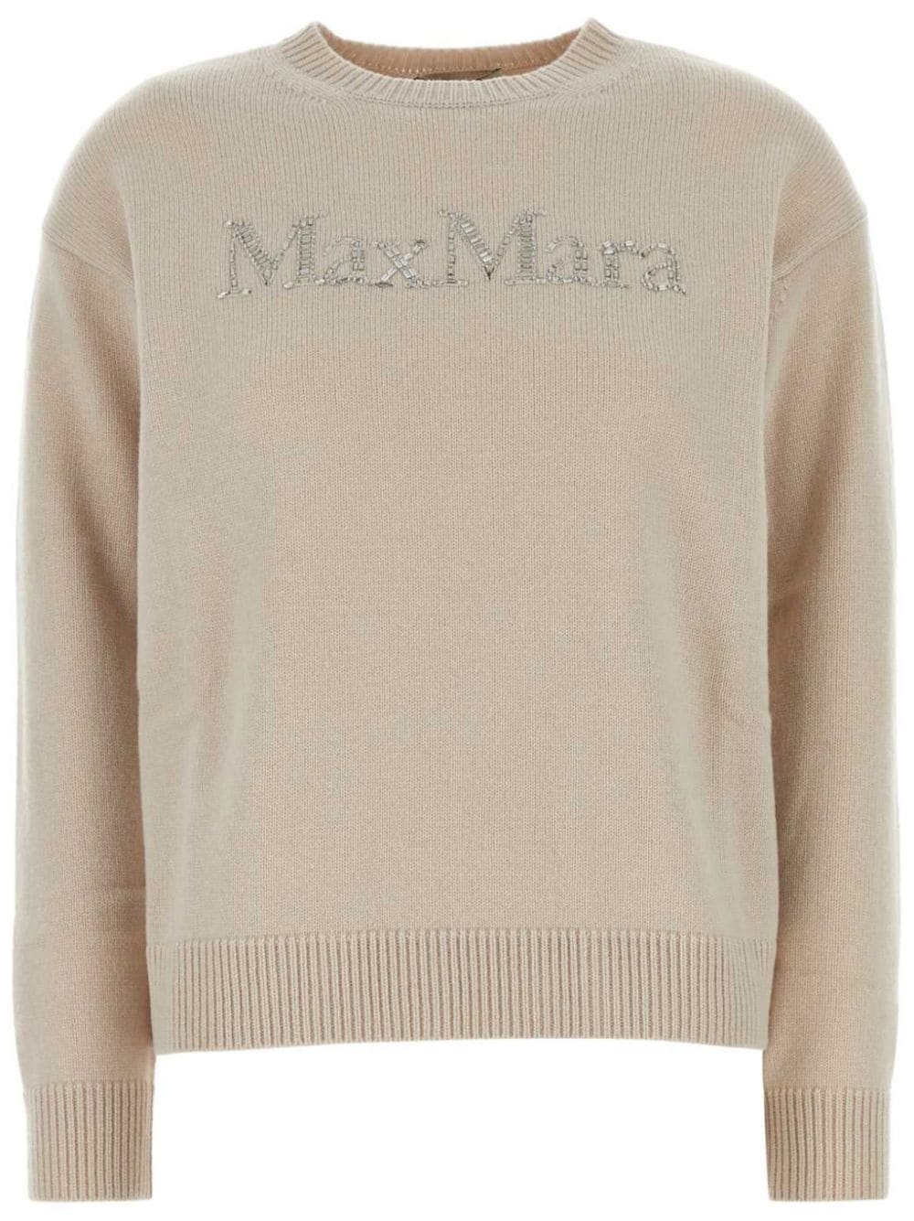  'S MAX MARA- Logo Wool Sweater