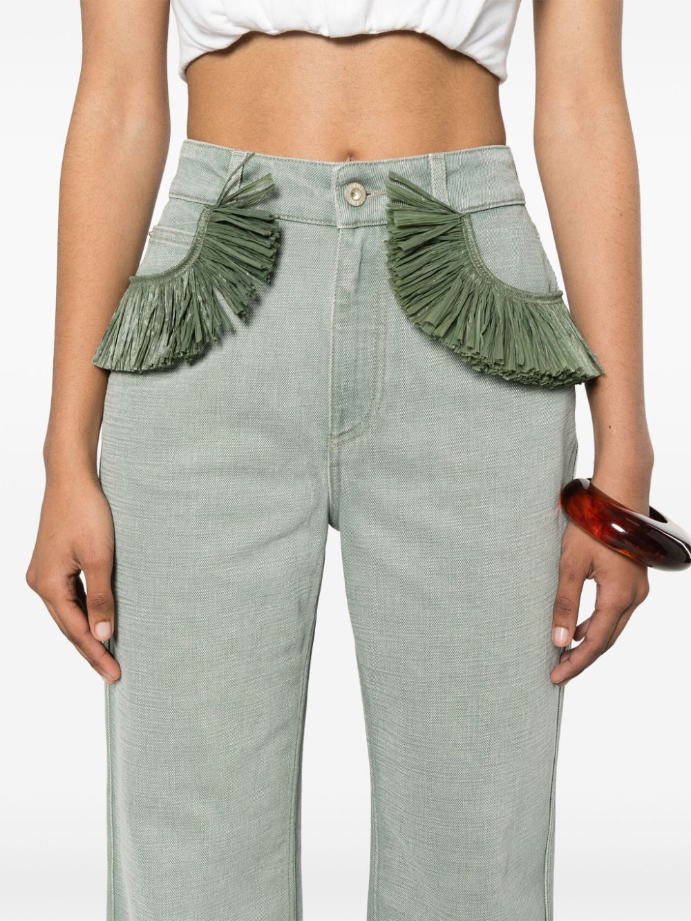 Loewe Paula's Ibiza LOEWE PAULA'S IBIZA- Bootleg Denim Jeans