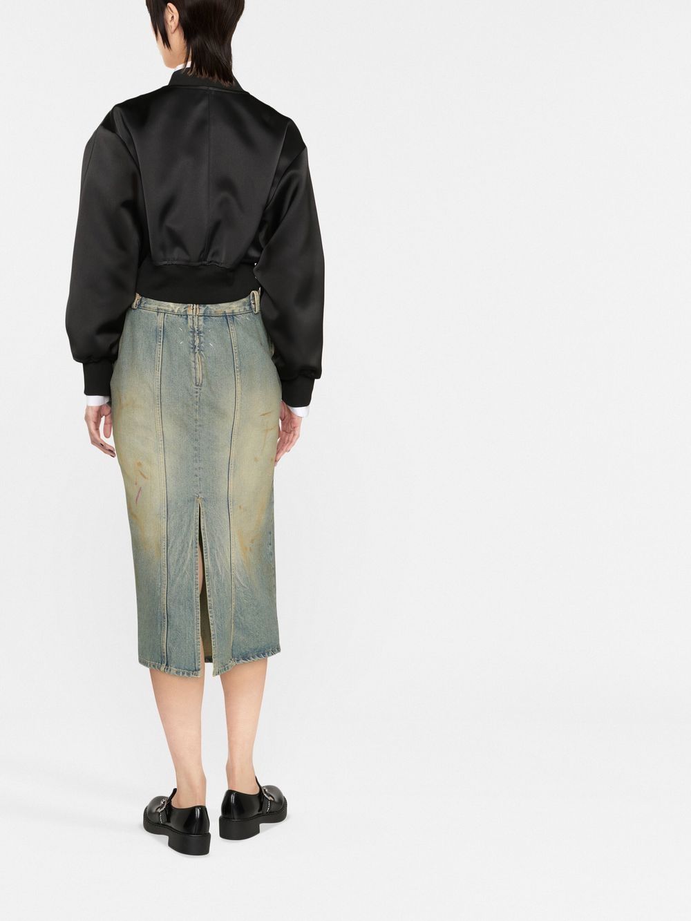 Maison Margiela MAISON MARGIELA- Denim Midi Skirt