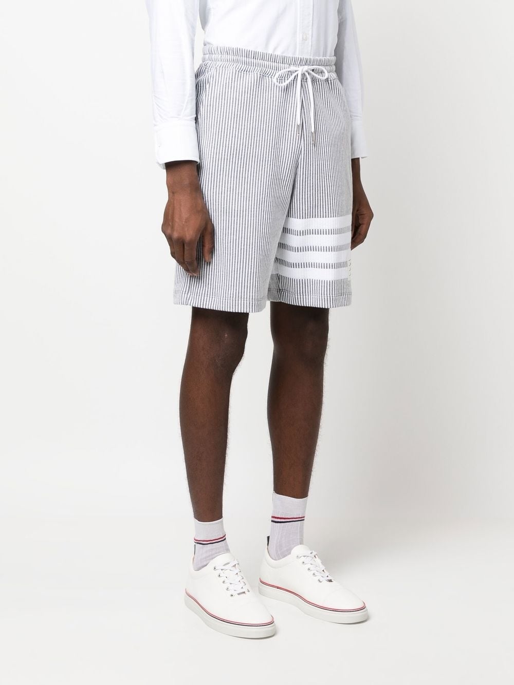 Thom Browne THOM BROWNE- Bermuda Shorts With Logo