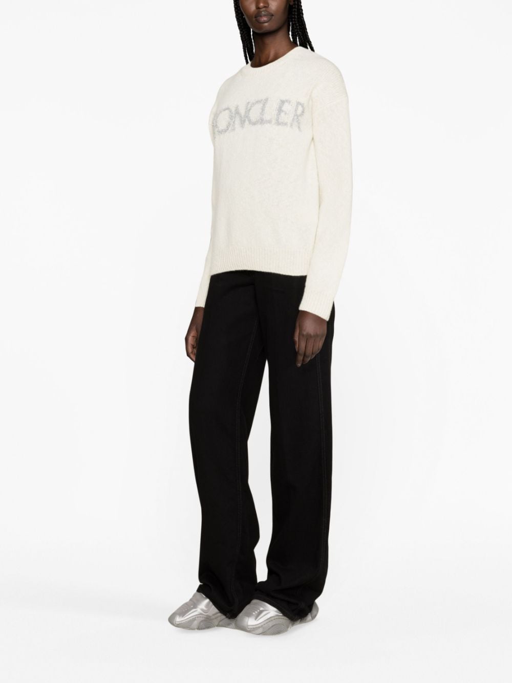 Moncler MONCLER- Logo Wool Jumper