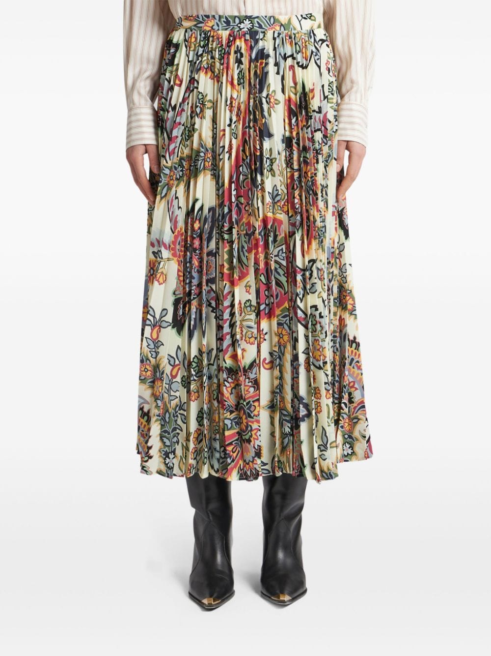 Etro ETRO- Printed Midi Skirt