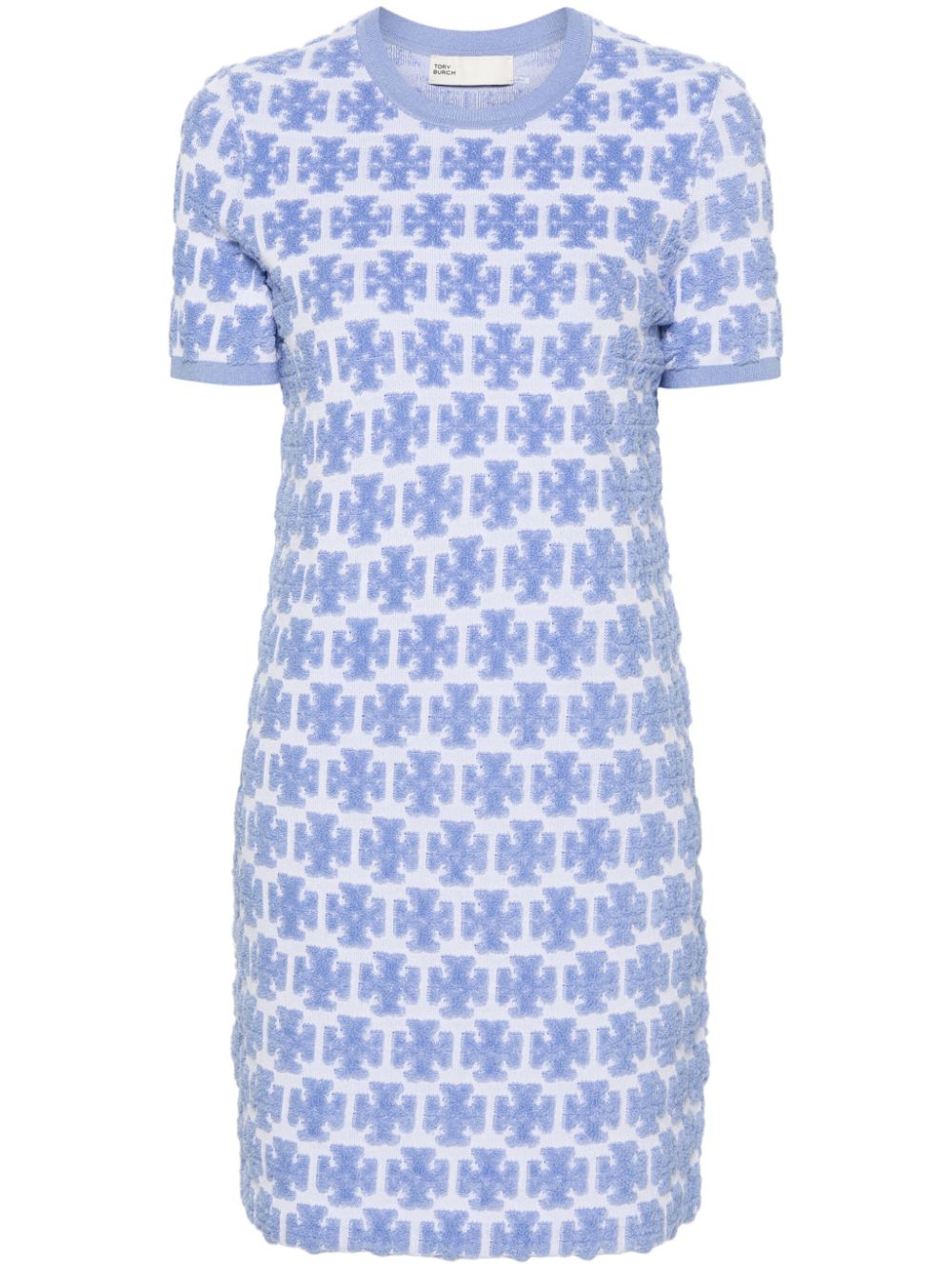 Tory Burch TORY BURCH- Logo Bouclé Dress