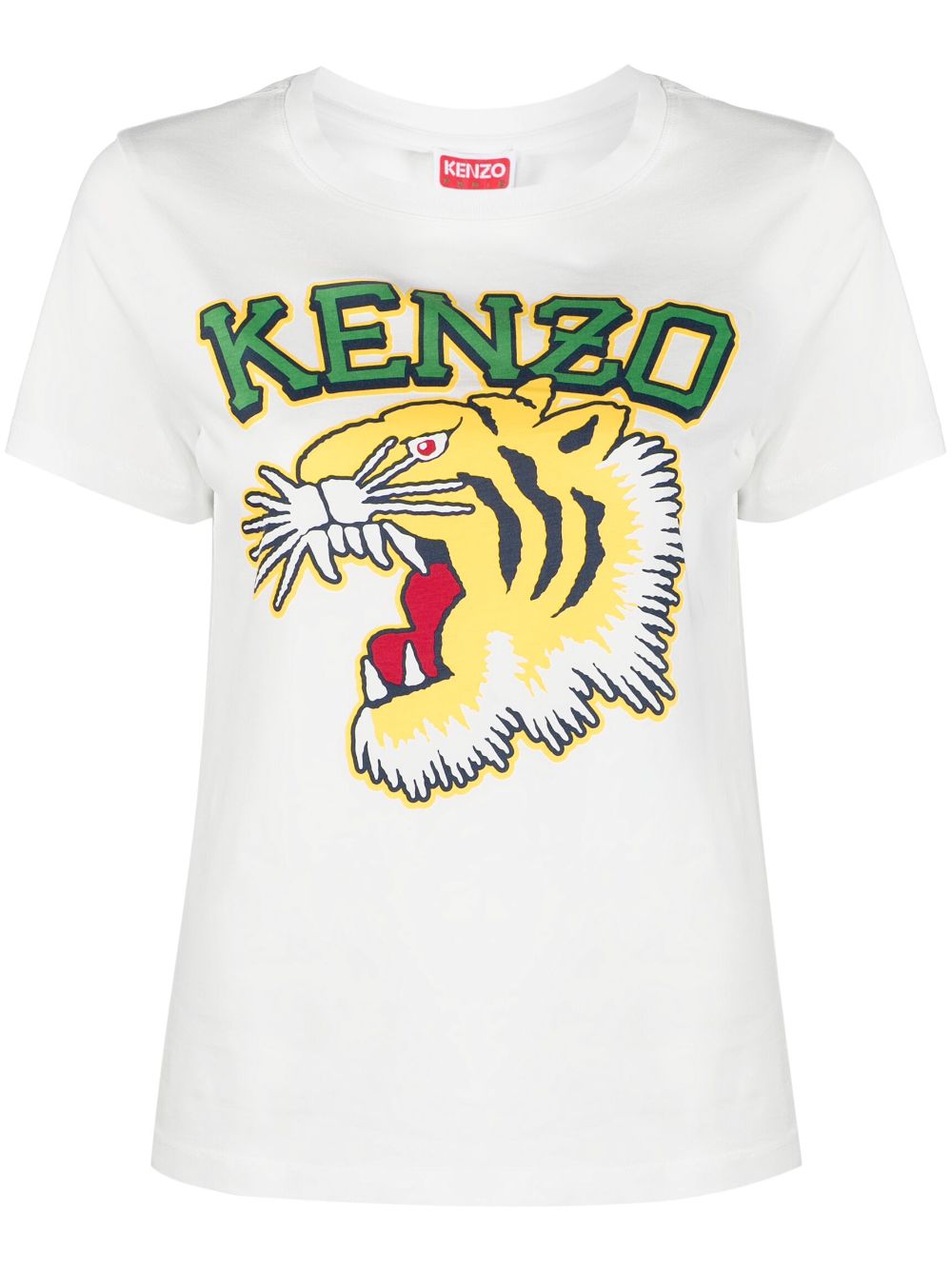 Kenzo KENZO- Tiger Varsity Cotton T-shirt