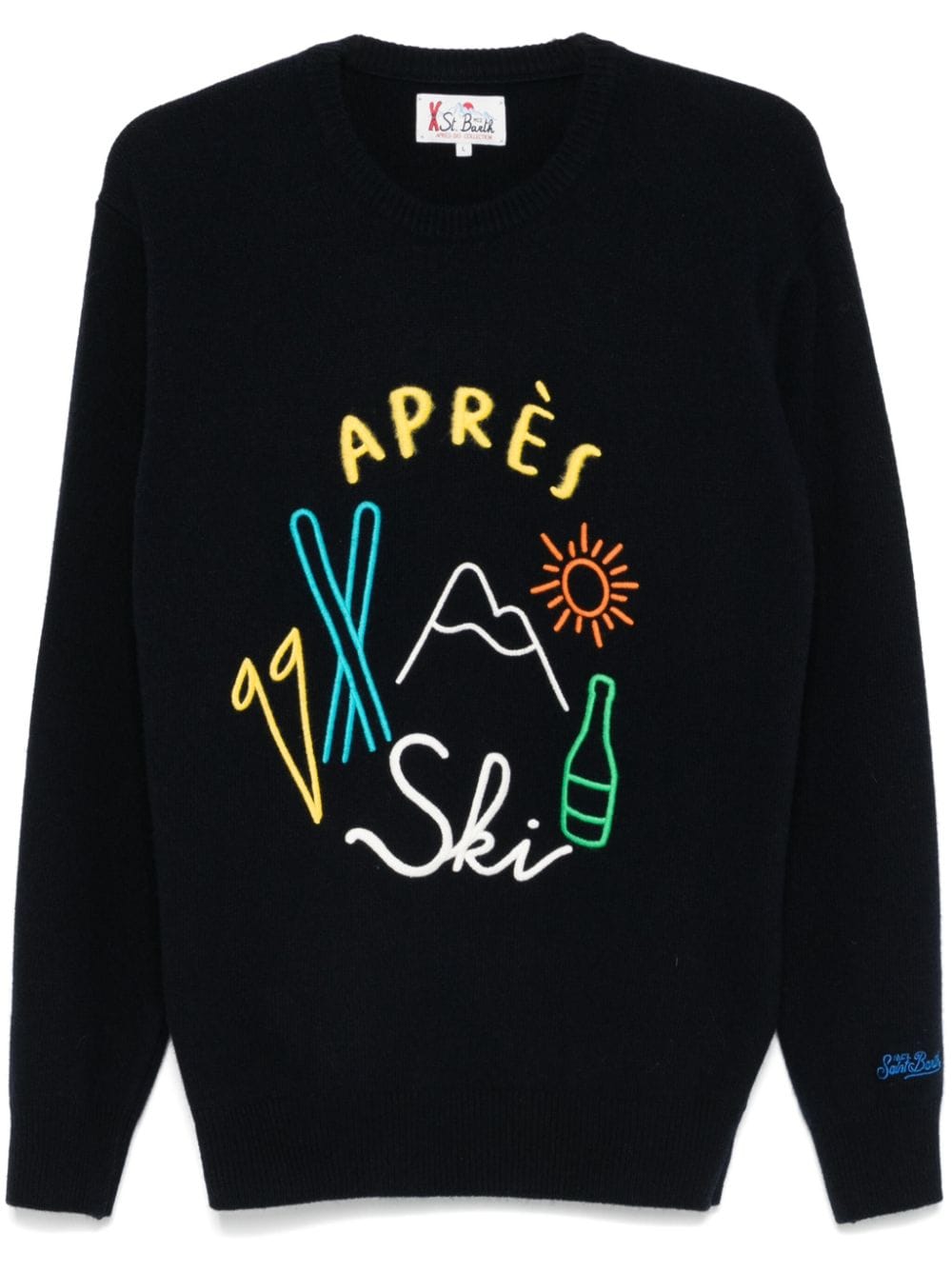 Mc2 Saint Barth MC2 SAINT BARTH- Apres Ski Big, Heron Crew Neck Sweater