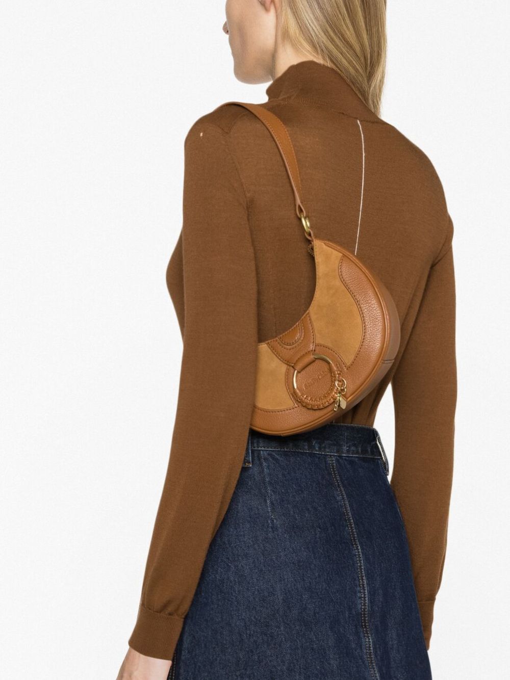 See By Chloé SEE BY CHLOÉ- Hana Leather Shoulder Bag