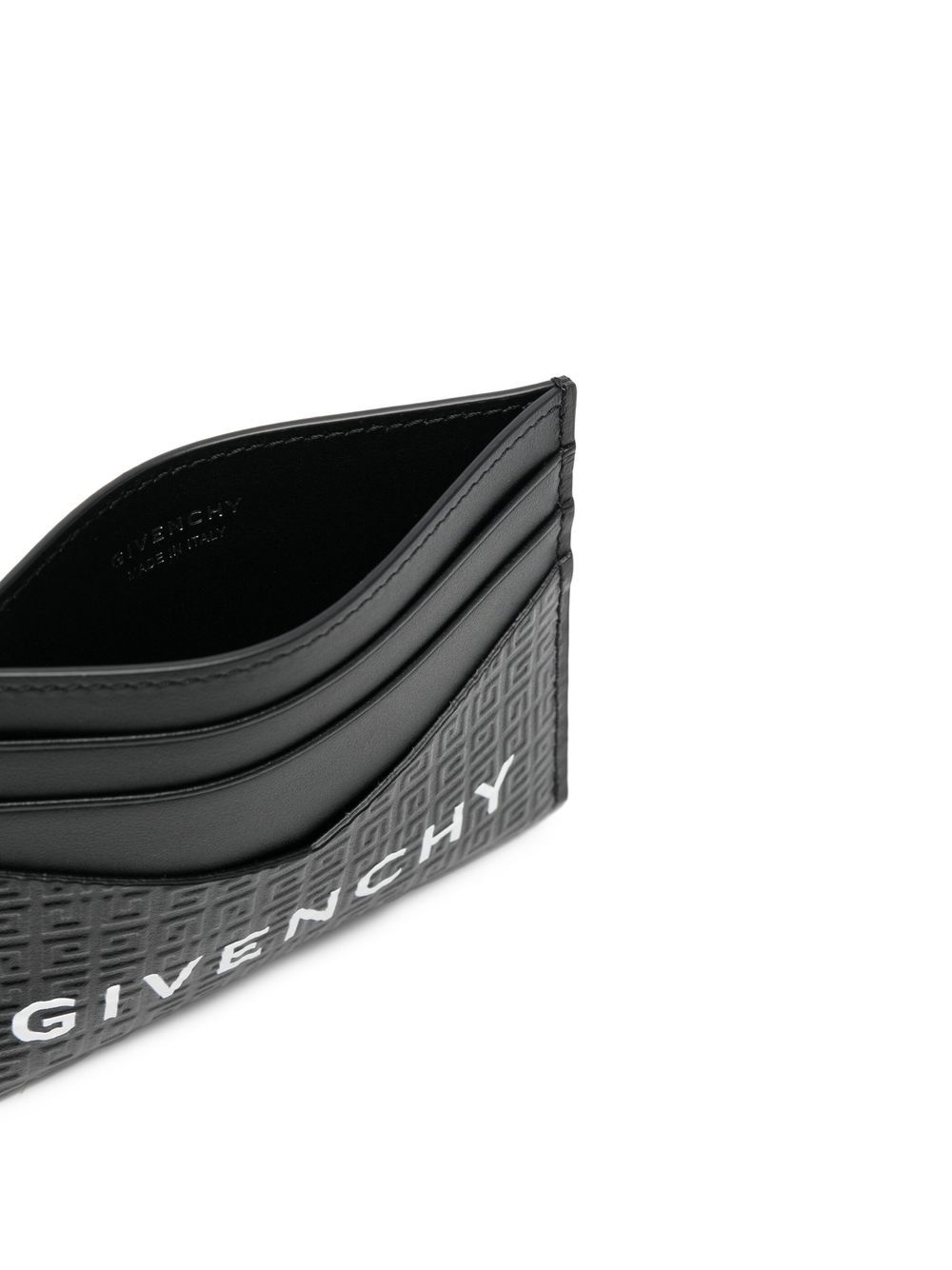 Givenchy GIVENCHY- Logo Leather Credit Card Case