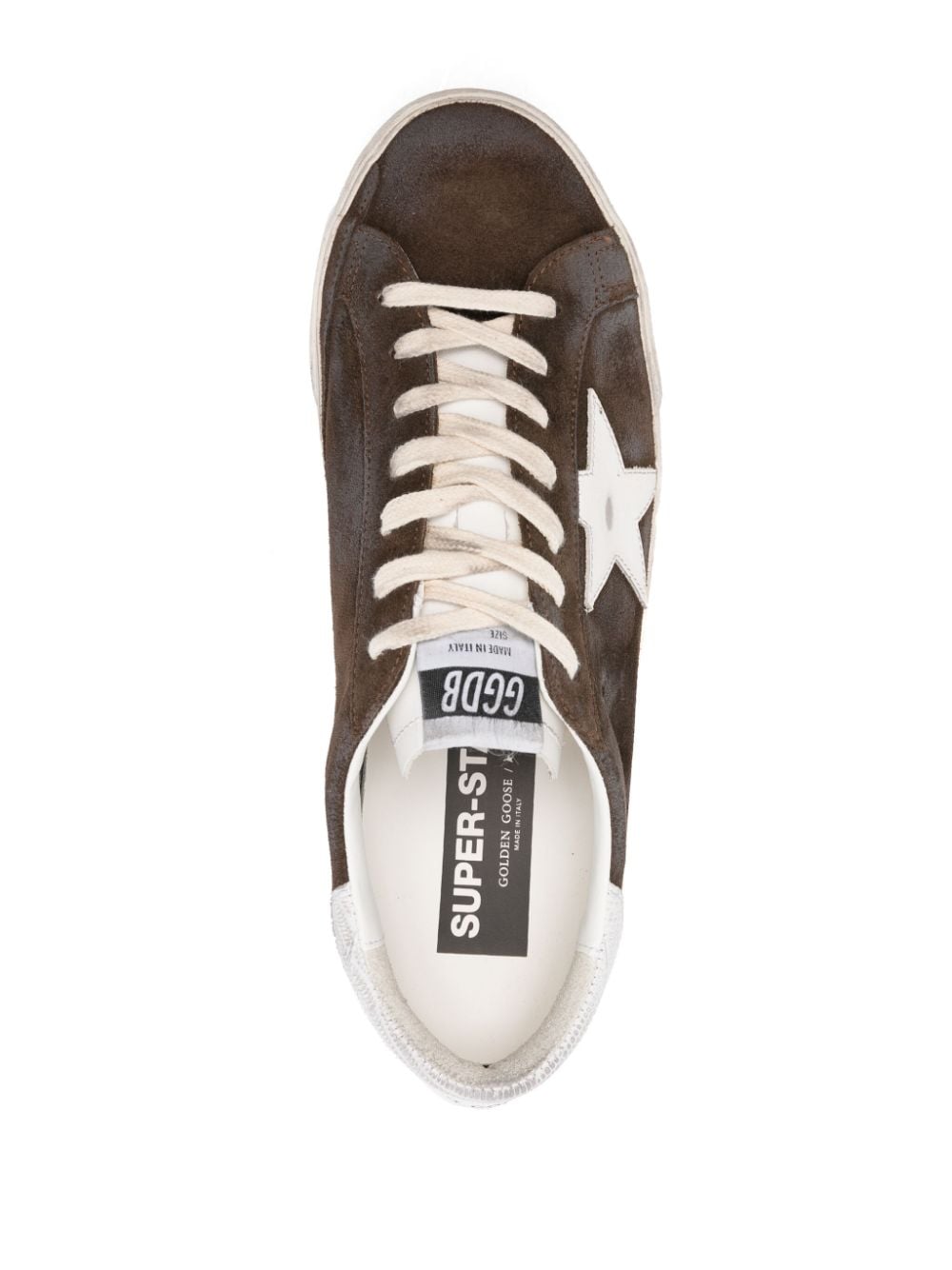 Golden Goose GOLDEN GOOSE- Super Star Leather Sneakers