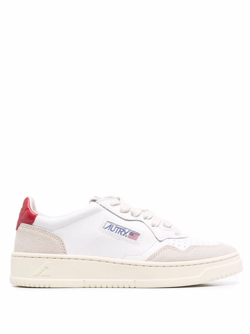 AUTRY AUTRY- Medalist Low Leather And Suede Sneakers