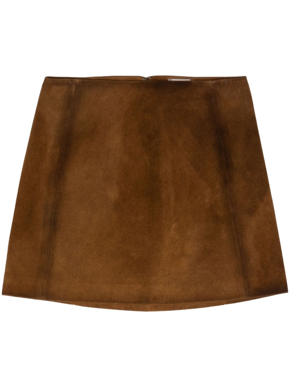 Alysi ALYSI- Suede Leater Mini Skirt