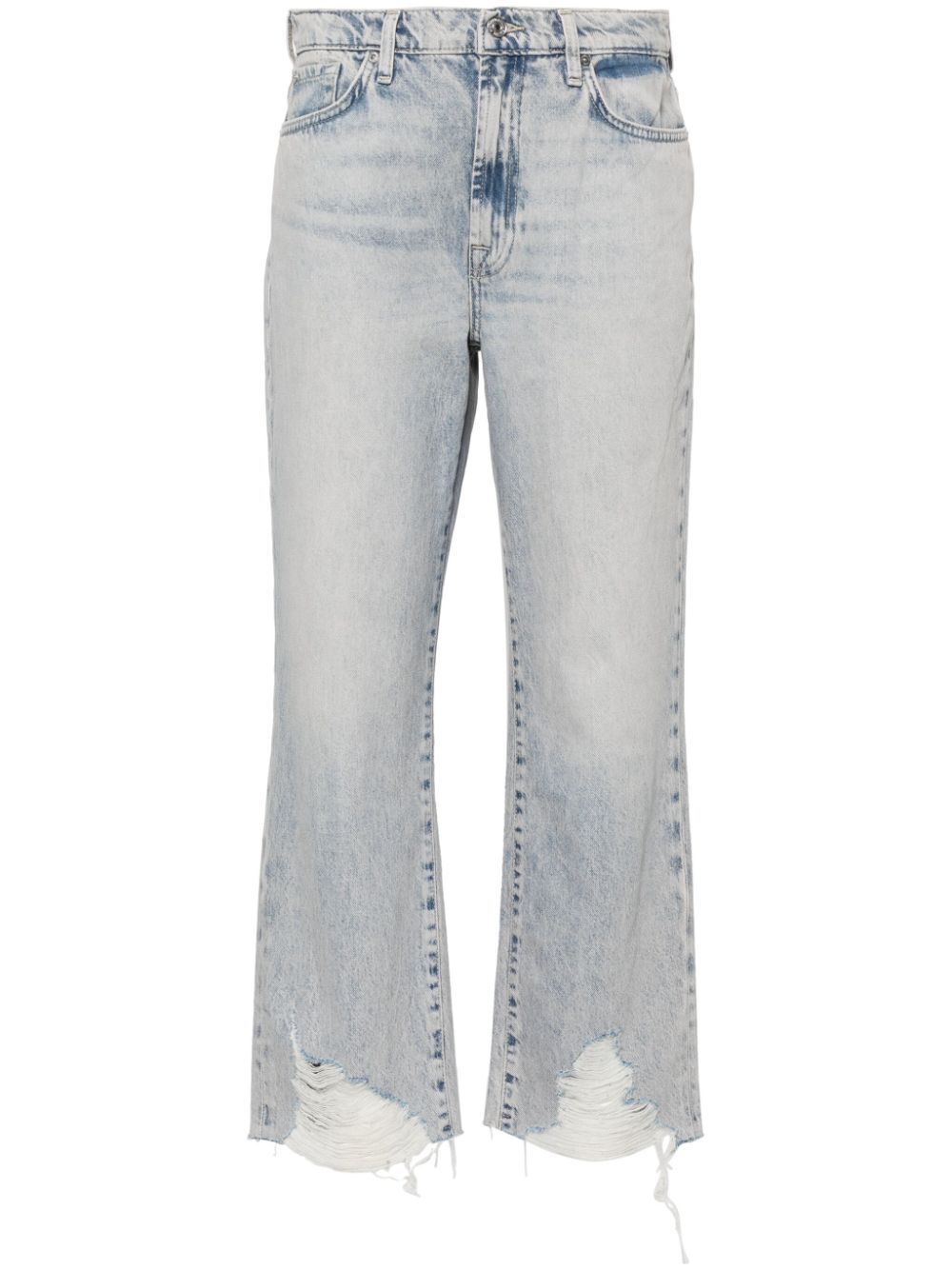 7 For All Mankind 7 FOR ALL MANKIND- Logan Cropped Denim Jeans