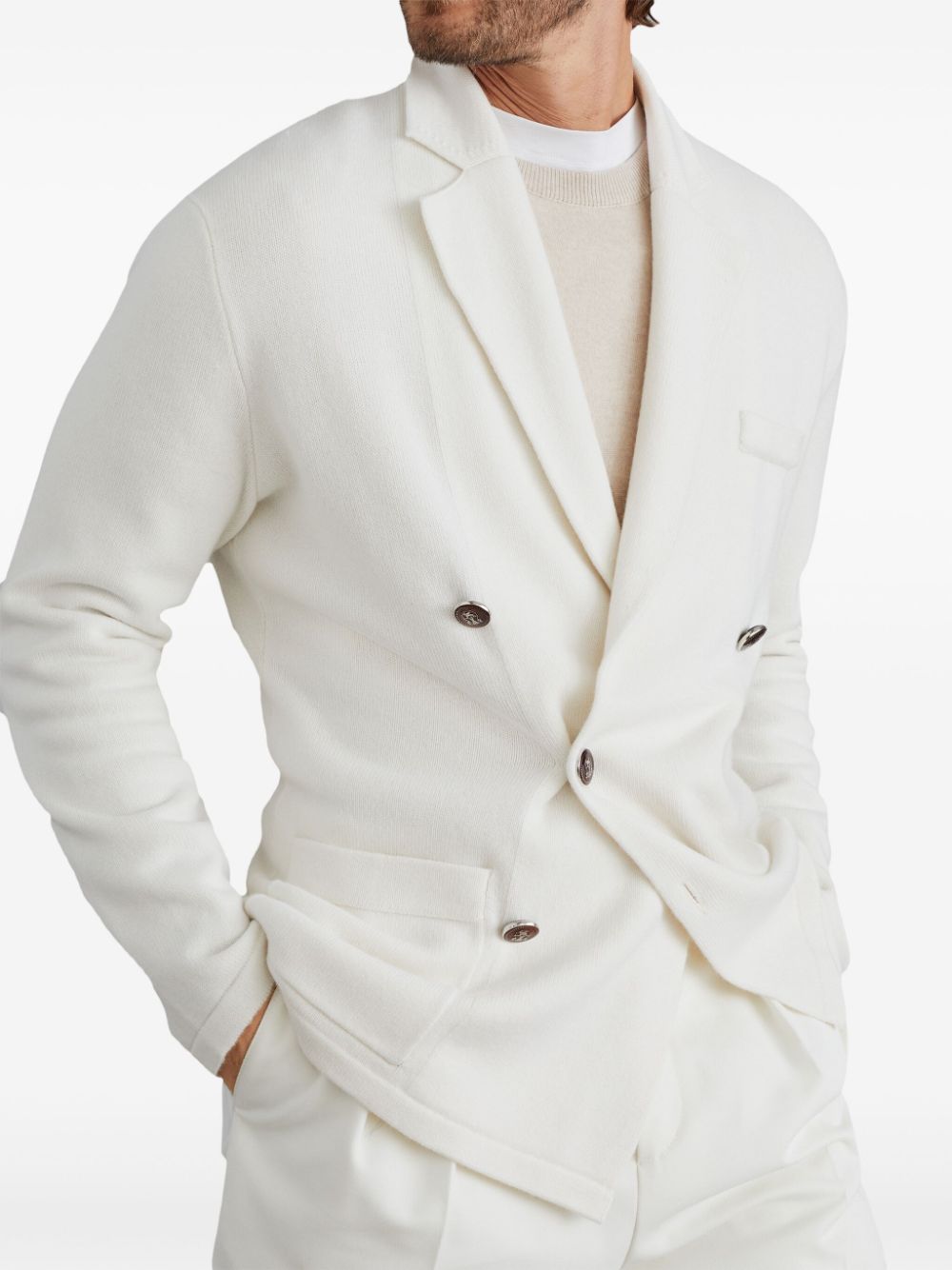 Brunello Cucinelli BRUNELLO CUCINELLI- Cashmere Cardigan