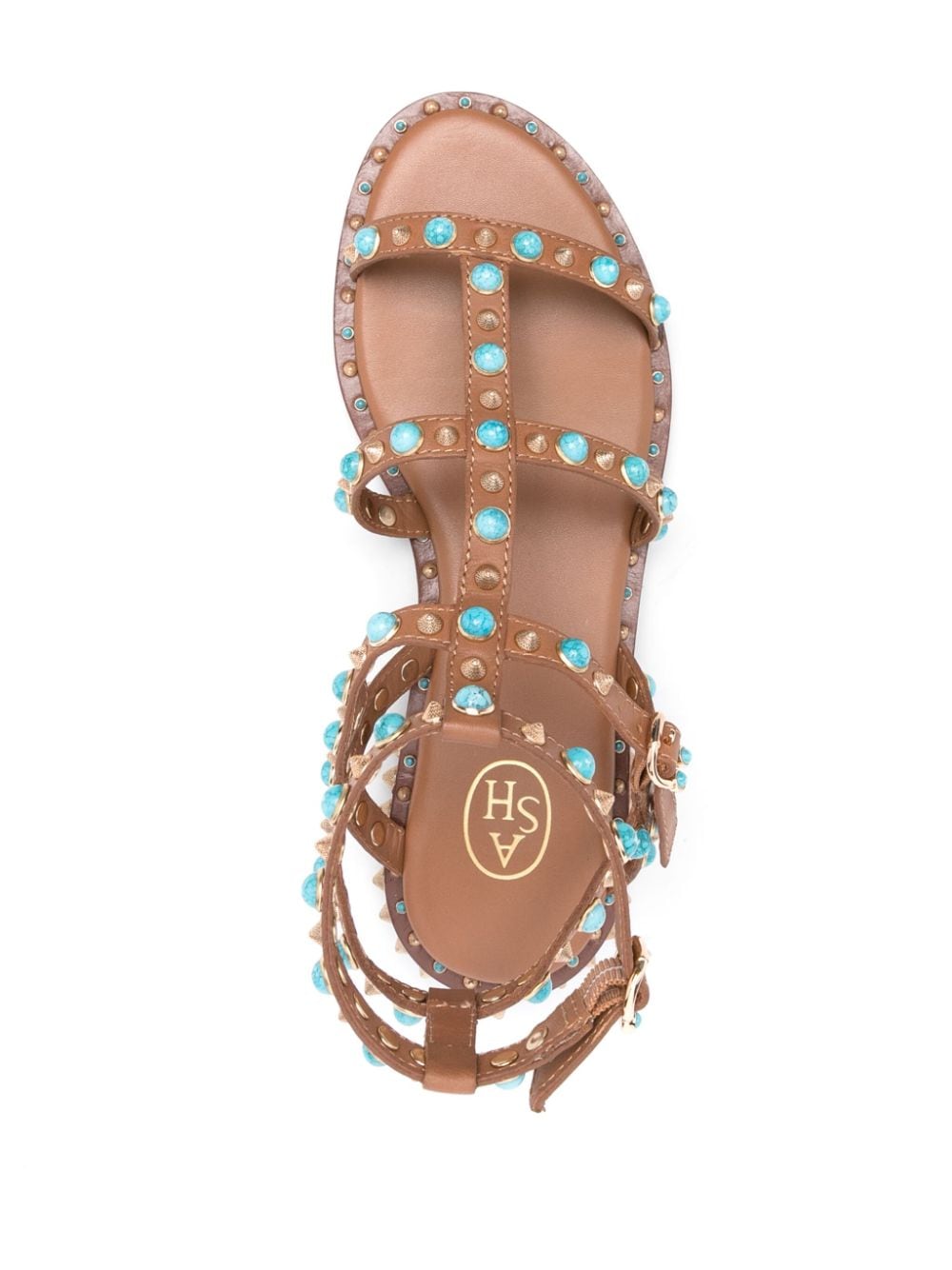 Ash ASH- Peps Studded Leather Sandals