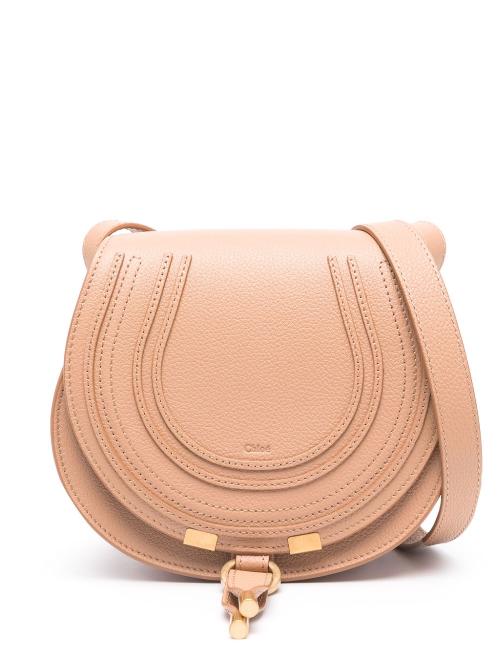 Chloé CHLOÉ- Marcie Small Leather Crossbody Bag