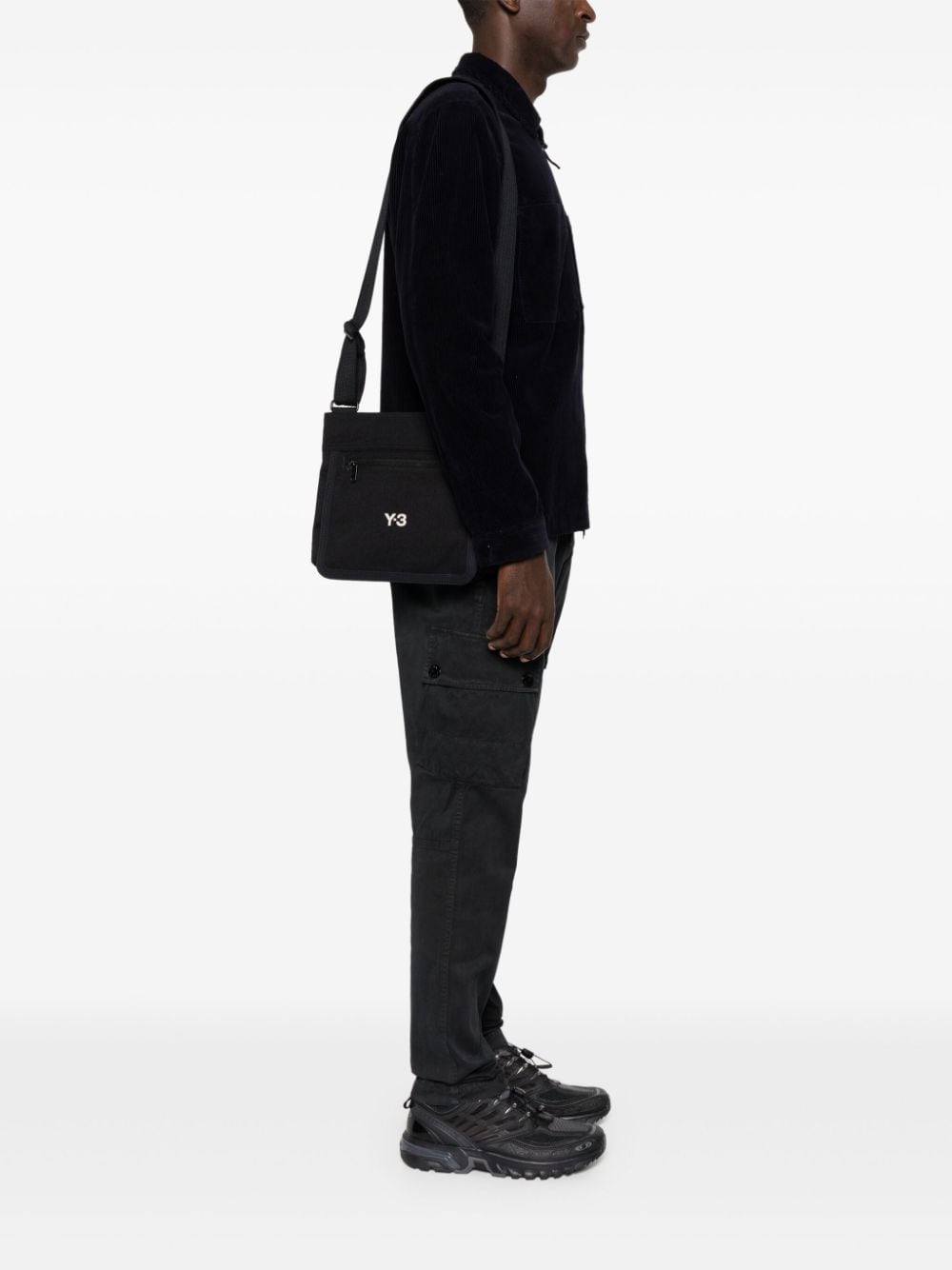 Y-3 Y-3- Logo Crossbody Bag