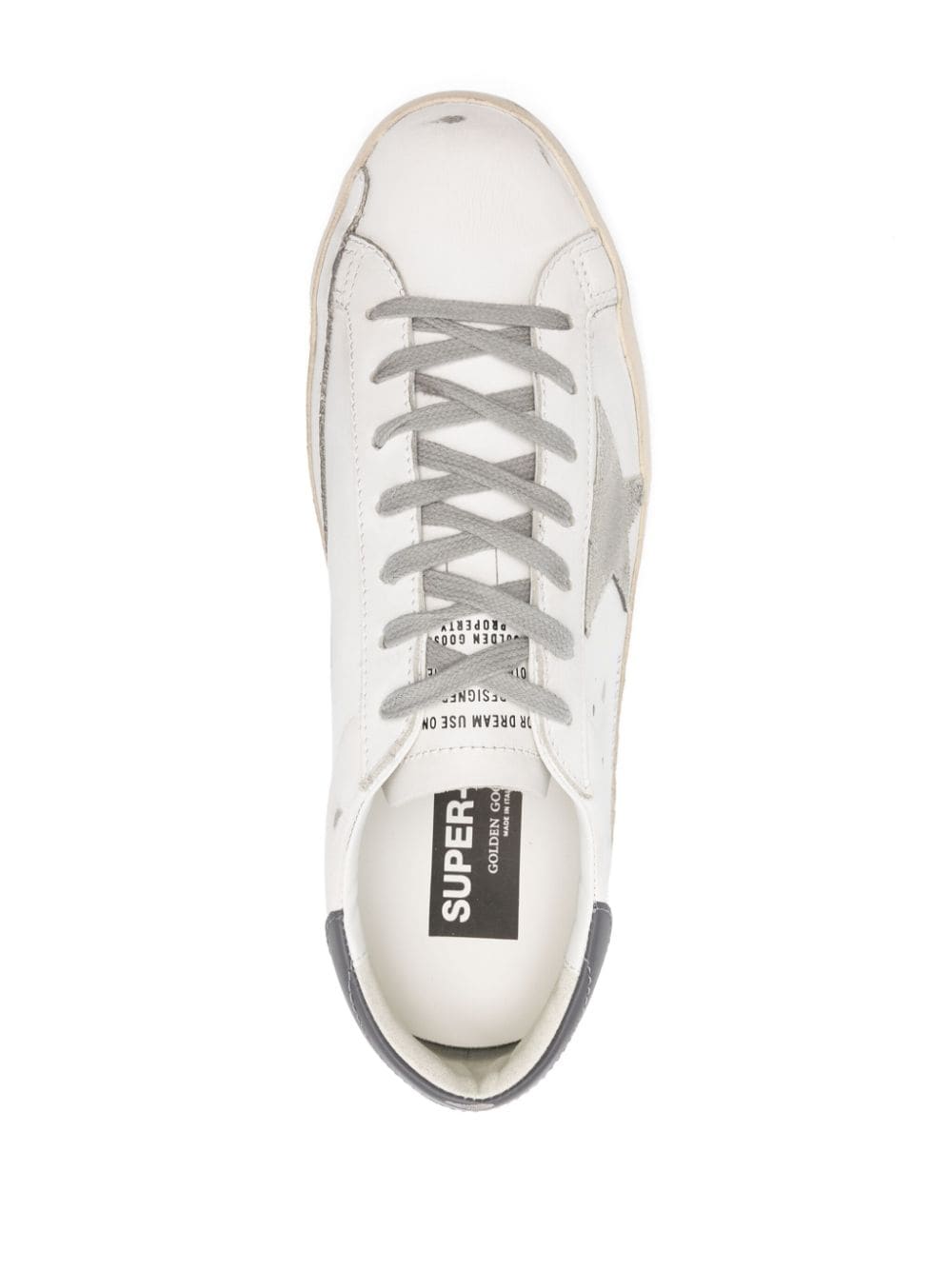 Golden Goose GOLDEN GOOSE- Super Star Leather Sneakers